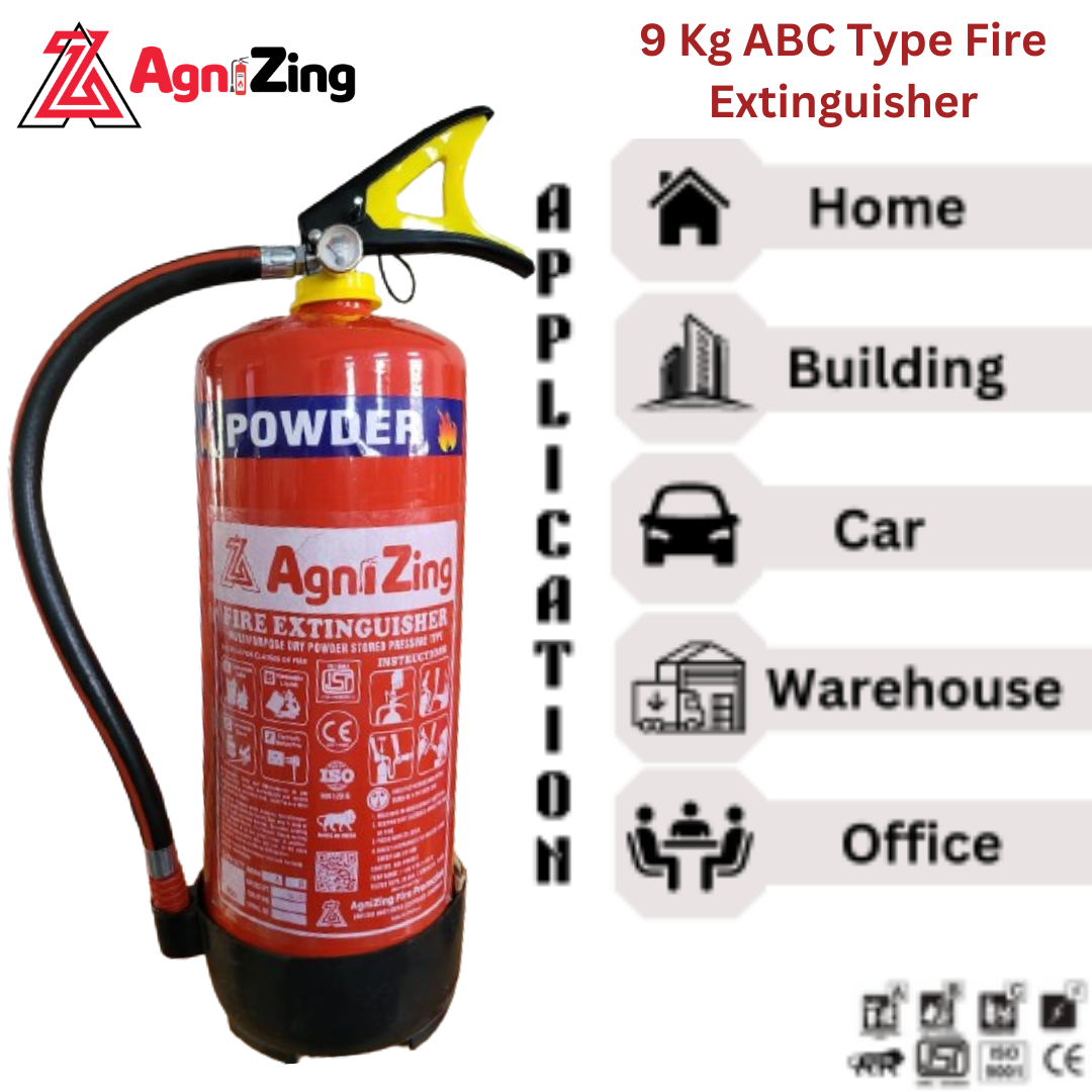 9kg ABC Type Fire Extinguishers AgniZing
